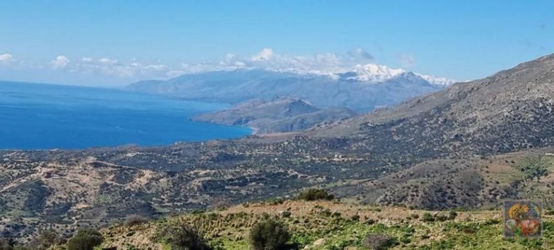 Sakturia Kreta, Baugrundstück in der Nähe von Sakaturia Südküste 9800 m² mit unverbaubarem Meerblick Grundstück kaufen